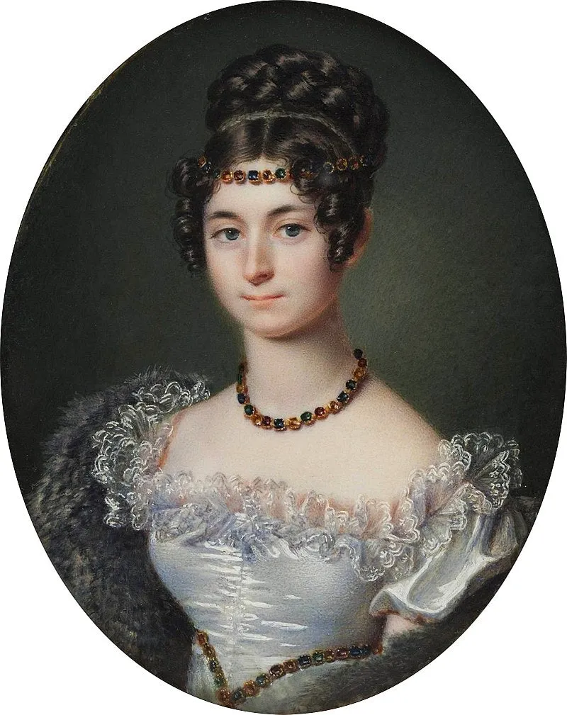 1820s Harlequin Necklace and Ferronier