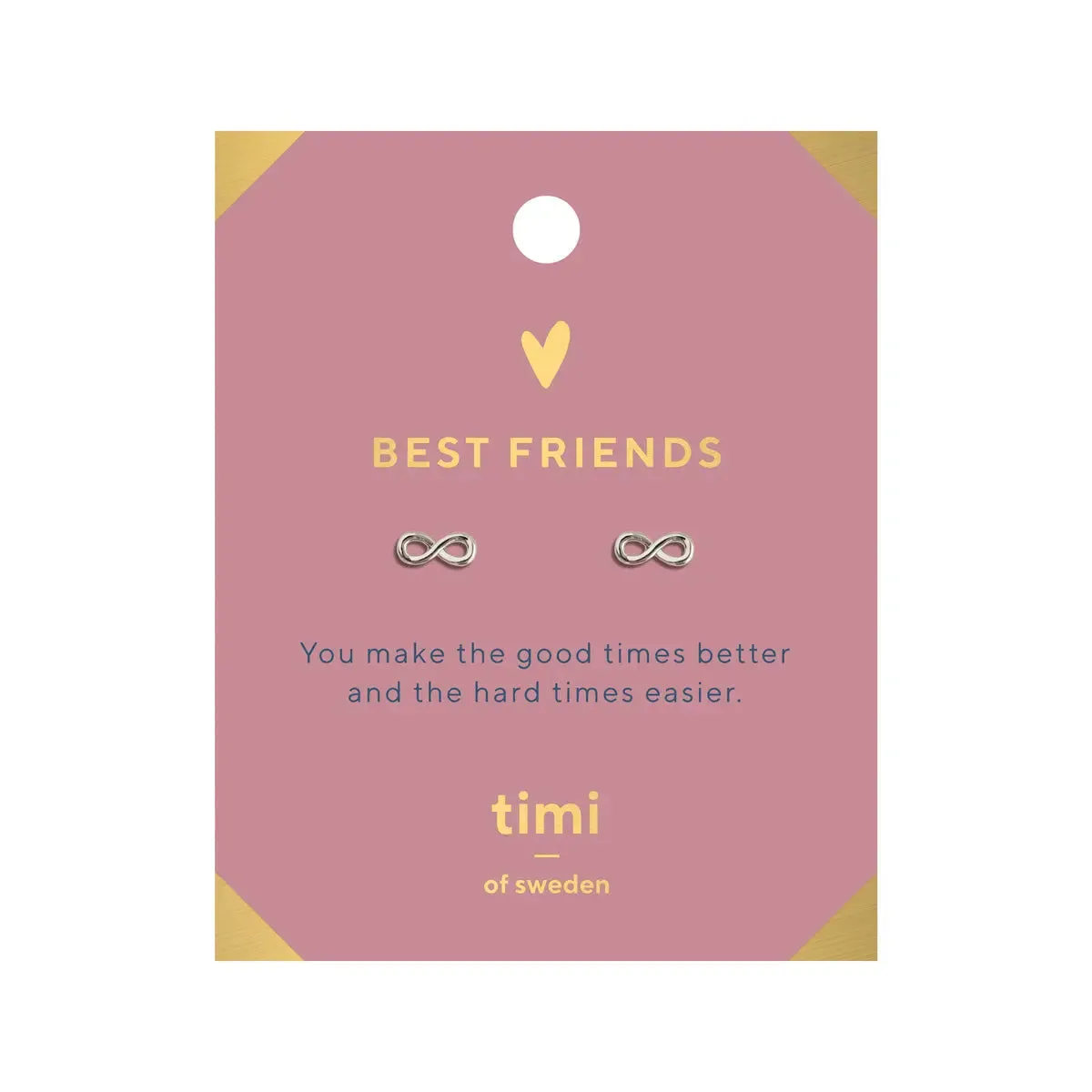 Best Friends Infinity Earrings