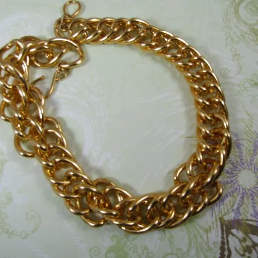 Big Gold Link Chain Necklace Chain Unisex Necklace