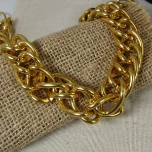 Big Gold Link Chain Necklace Chain Unisex Necklace