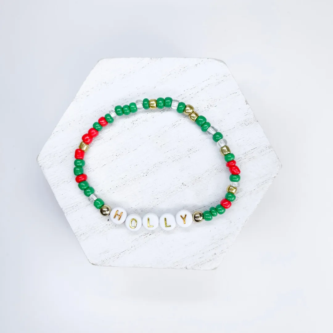 Buy 3 for $10 | Christmas Friendship Stretch Bracelets