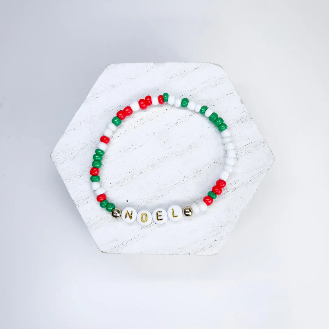 Buy 3 for $10 | Christmas Friendship Stretch Bracelets