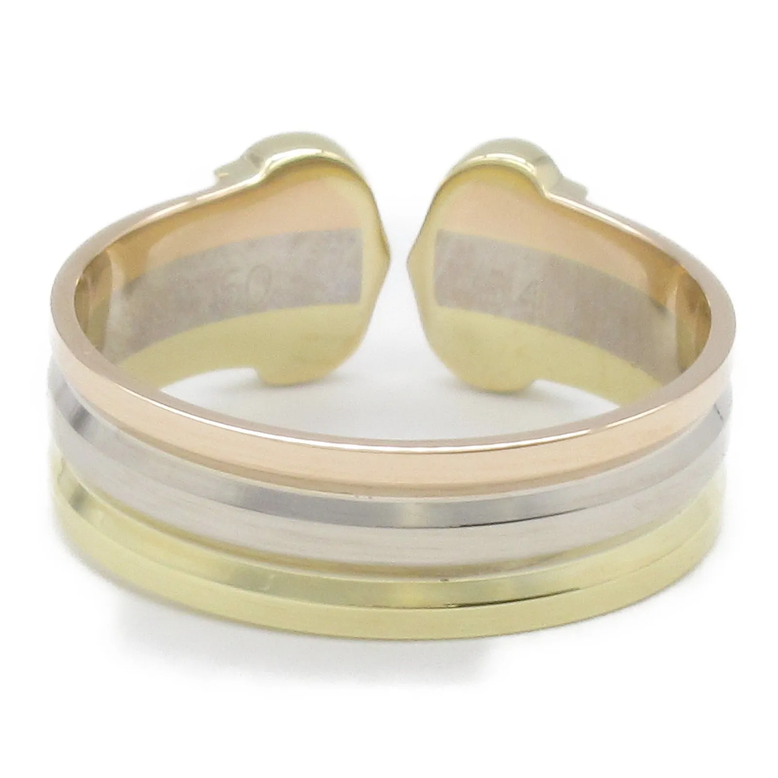 Cartier 2C Ring K18 Gold Jewelry