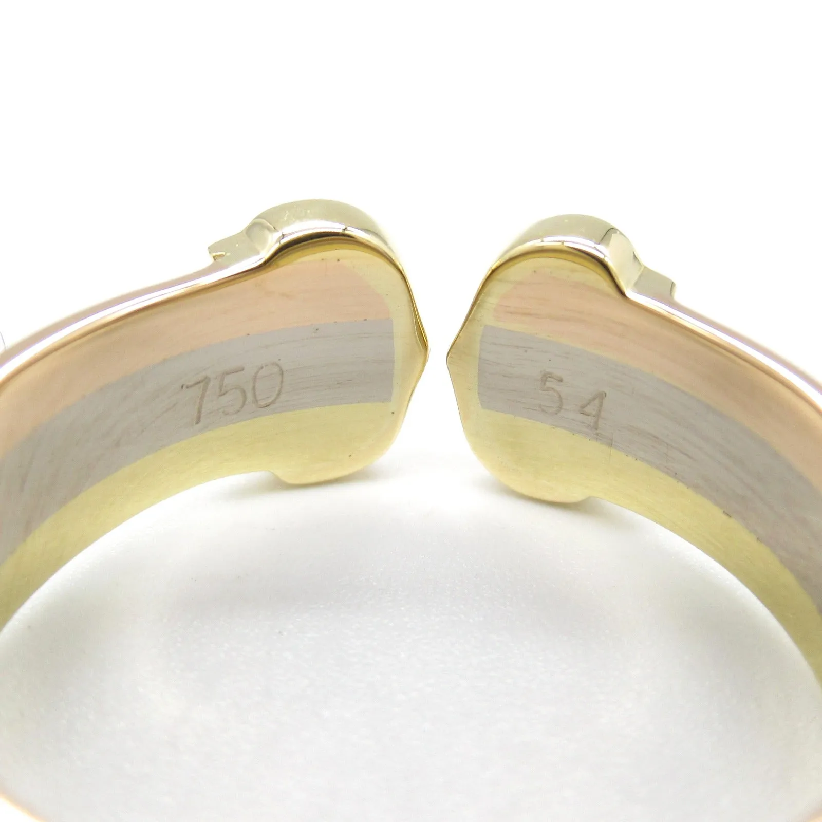 Cartier 2C Ring K18 Gold Jewelry