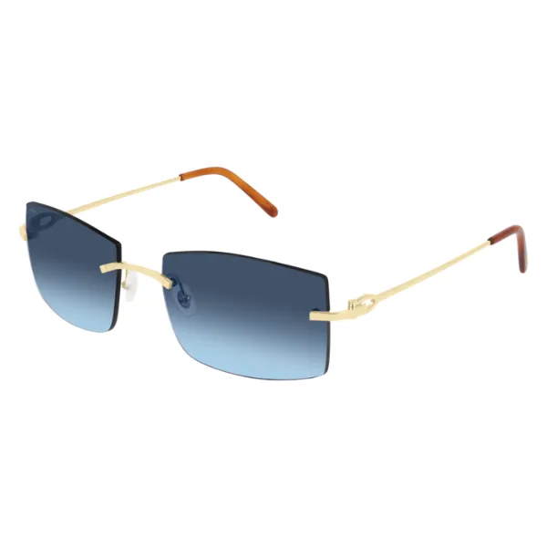 Cartier CT0005RS 001 58 Unisex Sunglasses