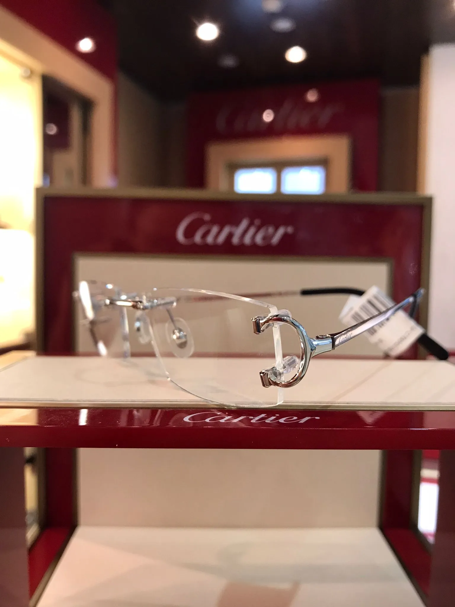 Cartier CT0092O 002 53 Unisex Optical Frame