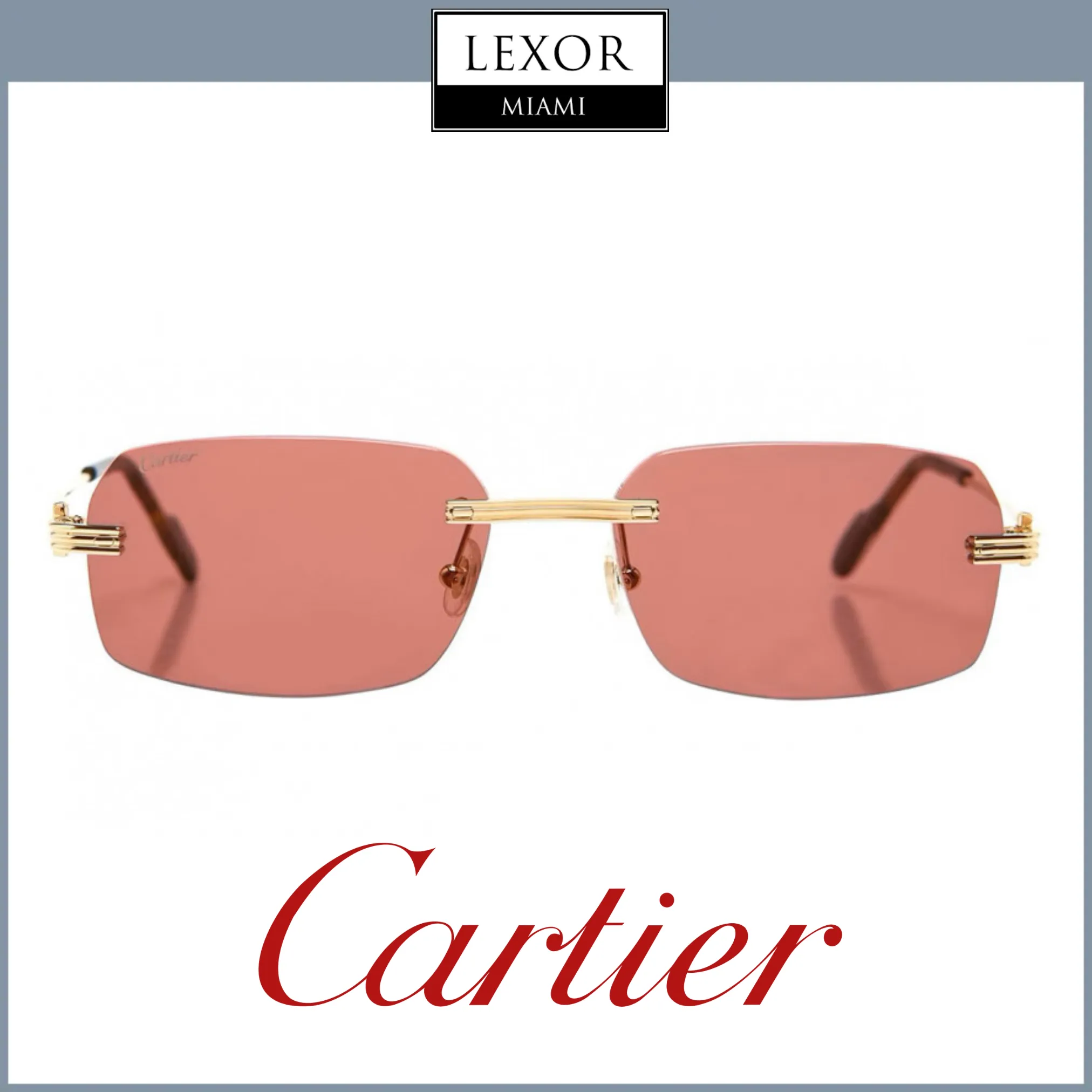 Cartier CT0271S 004 Unisex Sunglasses