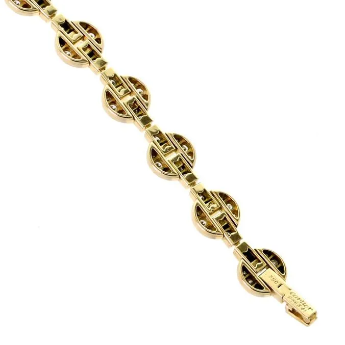 Cartier Himalia Diamond Gold Bracelet