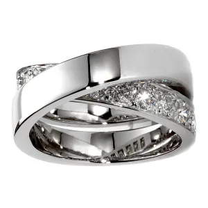 Cartier Nouvelle Vague Diamond White Gold Ring