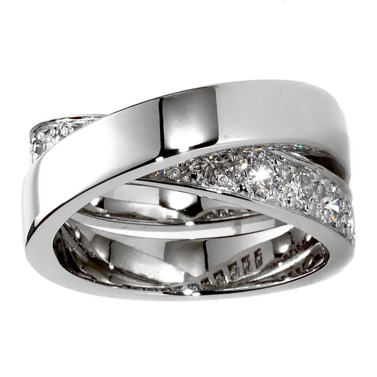 Cartier Nouvelle Vague Diamond White Gold Ring