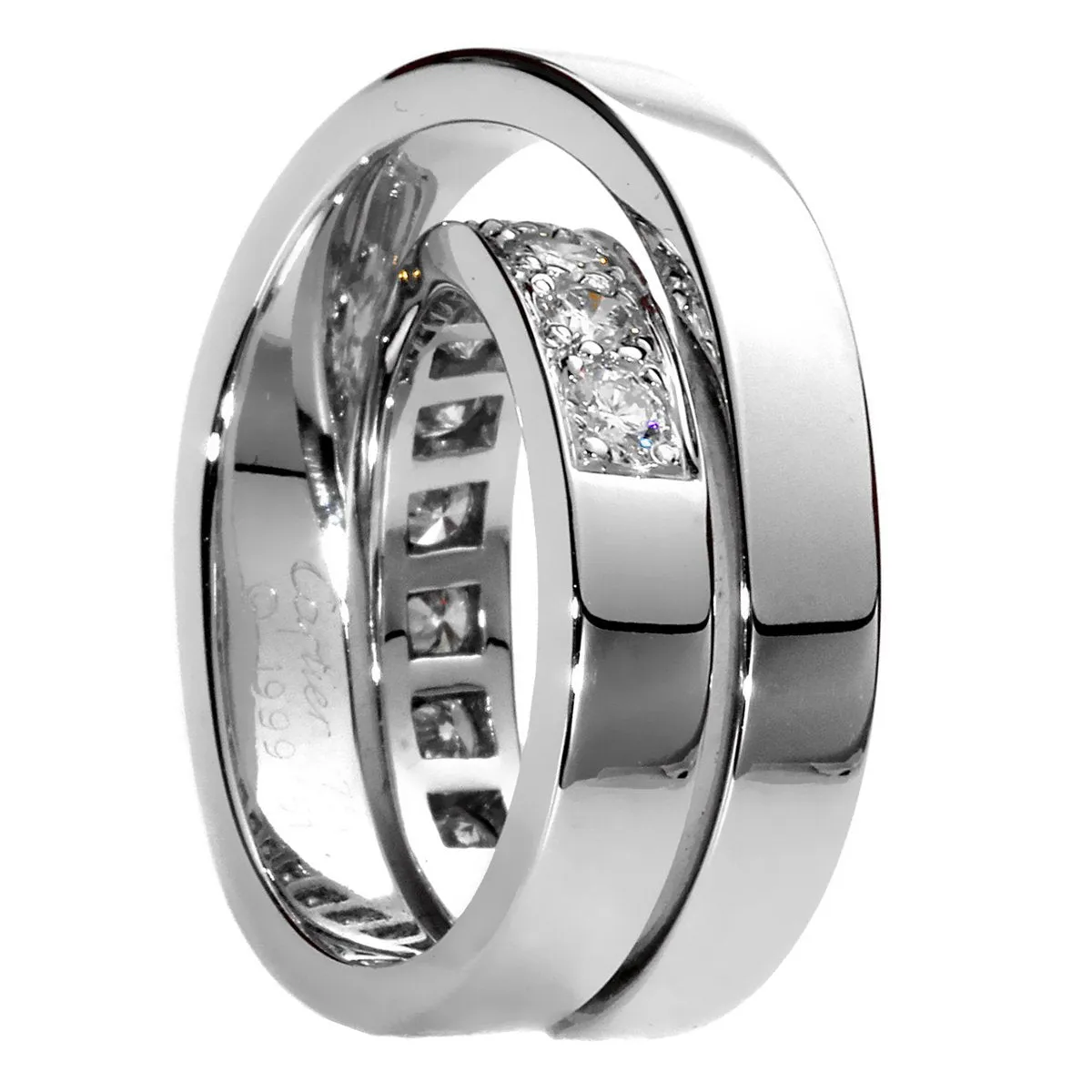 Cartier Nouvelle Vague Diamond White Gold Ring