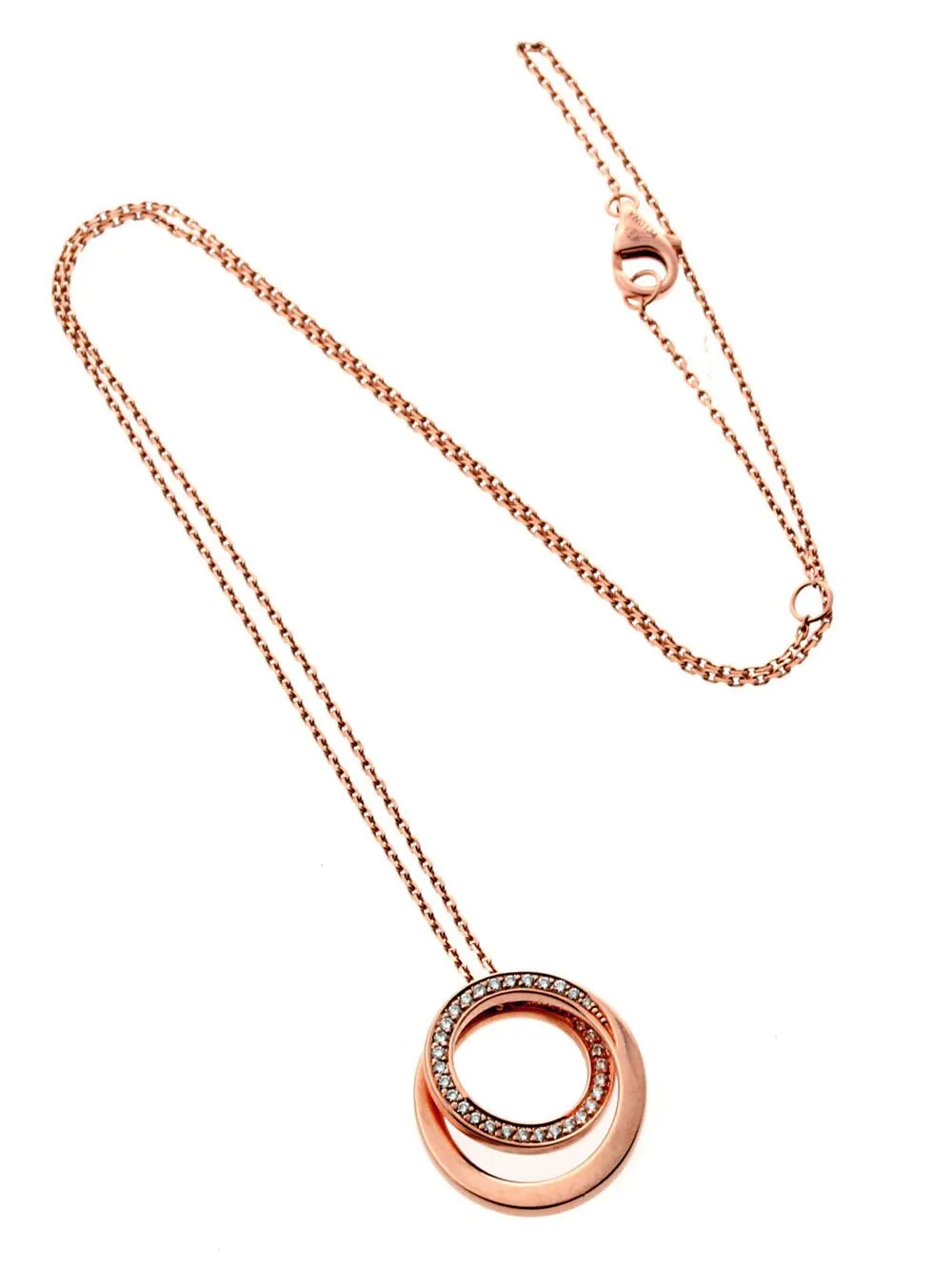 Cartier Nouvelle Vague Rose Gold Diamond Necklace