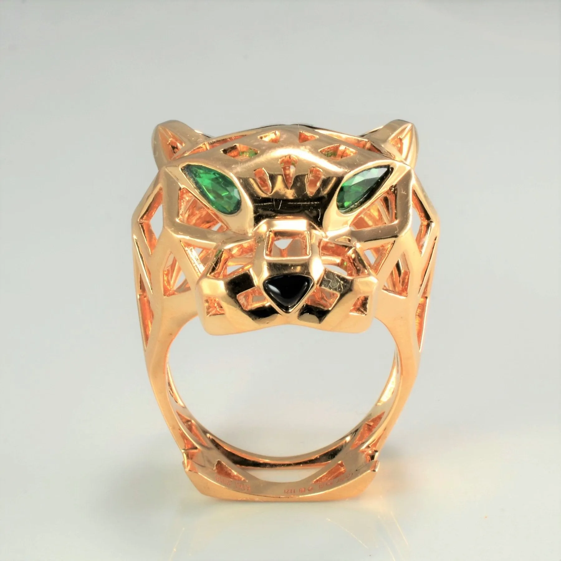 'Cartier' Panthere de Cartier Ring | SZ 11 |