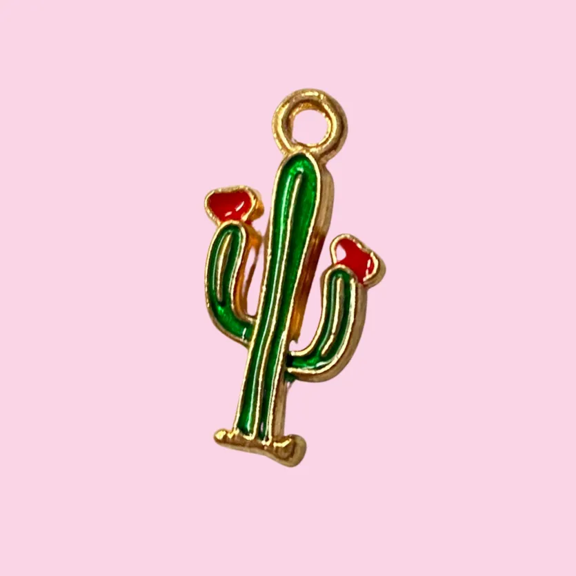 Desert Cactus Charm