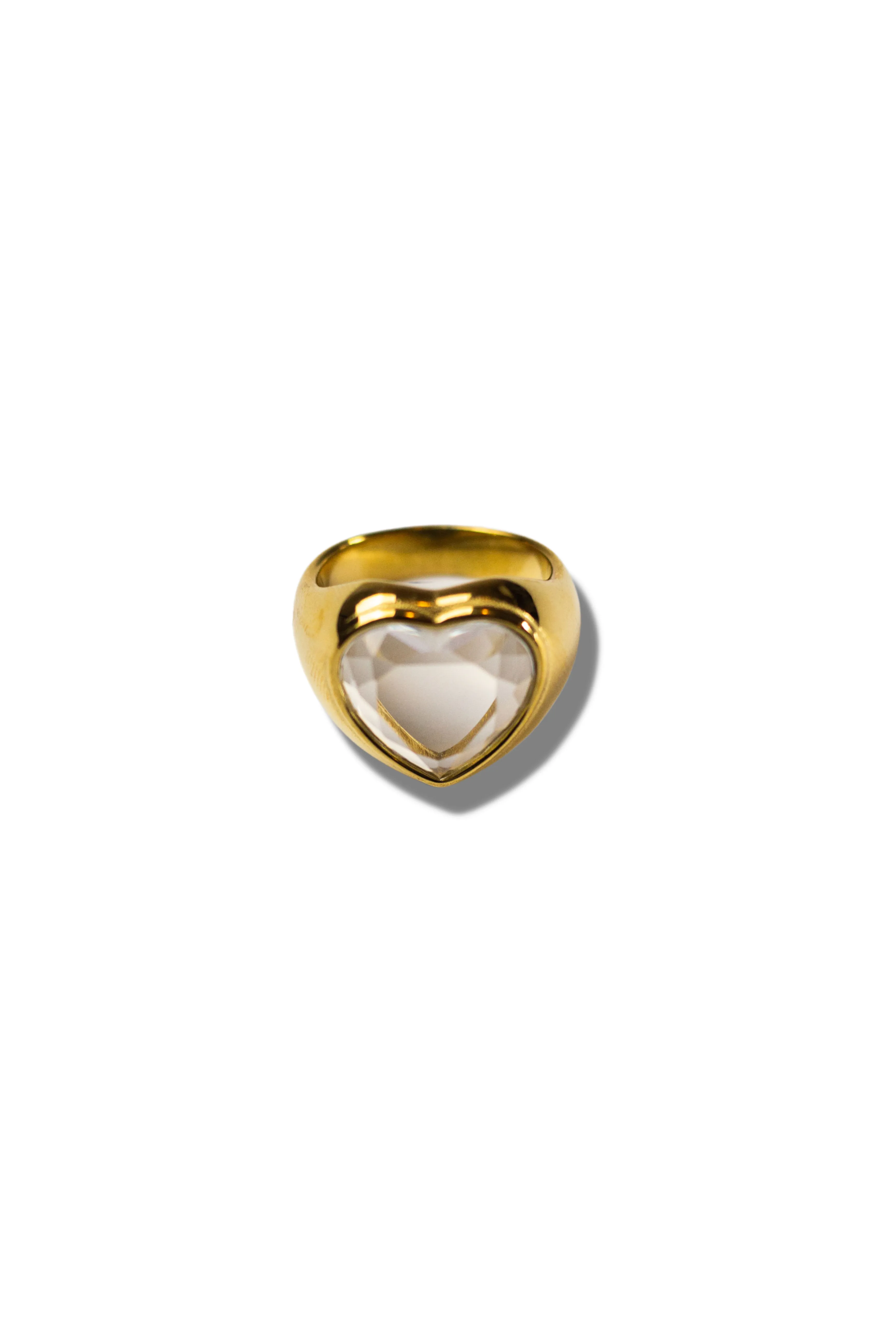 Ella White Gemstone Ring