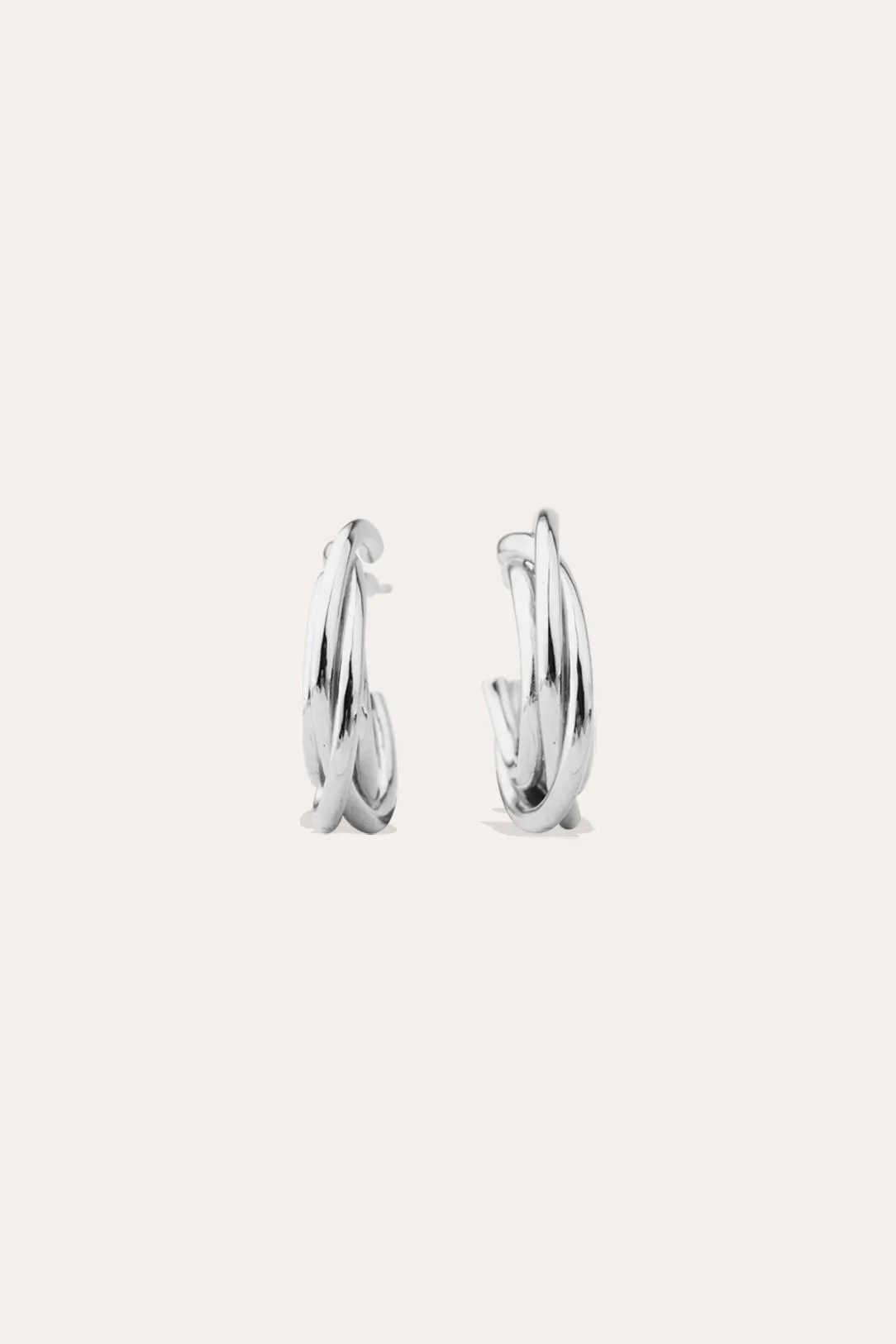 Encounter - Platinum Plated Earrings