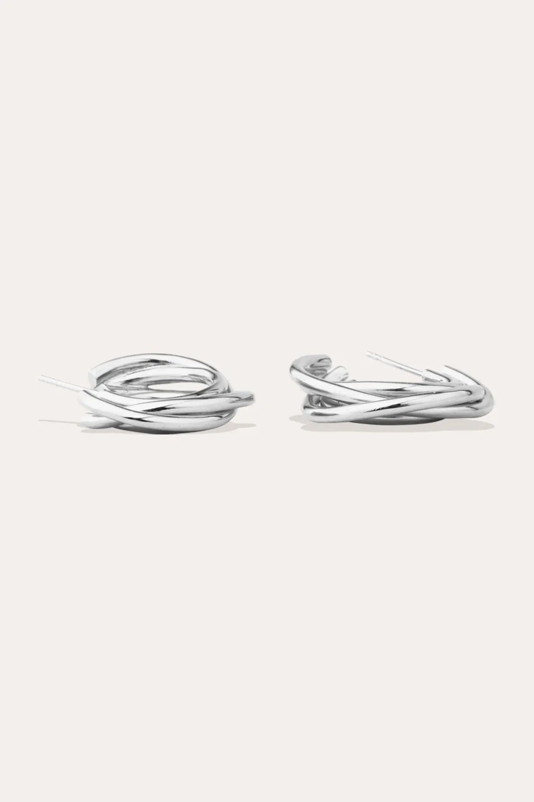 Encounter - Platinum Plated Earrings