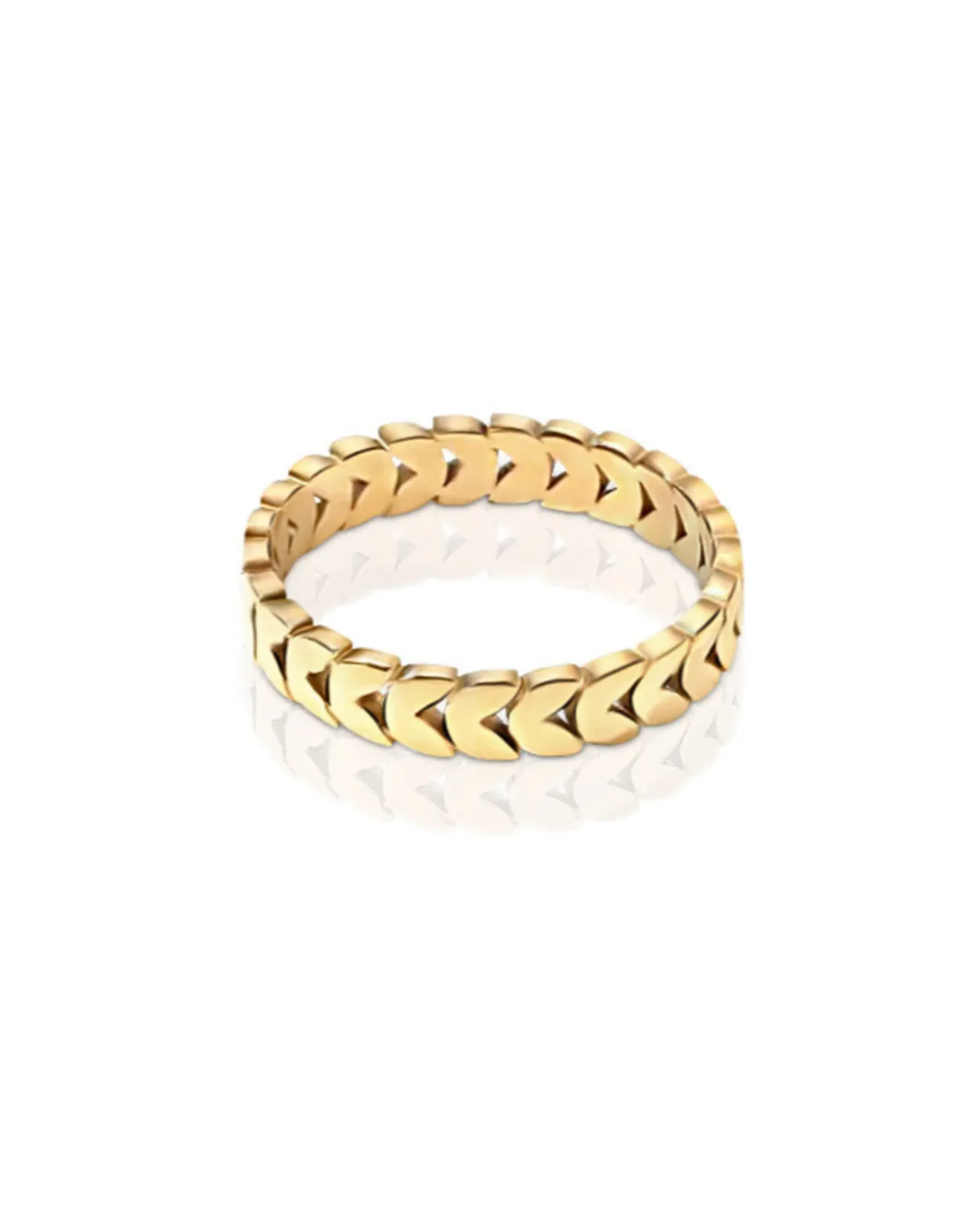 Ever Jewellery Centrefield Ring - Gold