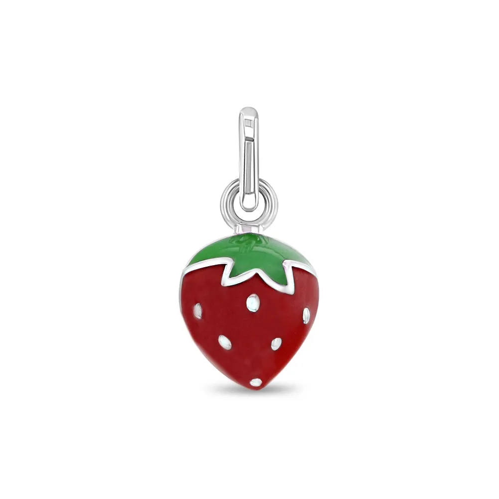 Foodie Charms Kids / Children's / Girls for Charm Bracelet - Sterling Silver