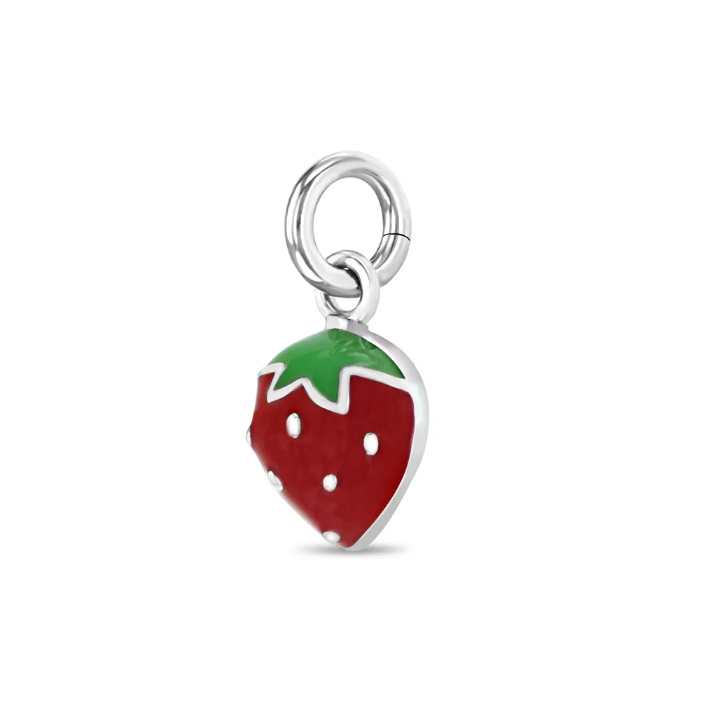 Foodie Charms Kids / Children's / Girls for Charm Bracelet - Sterling Silver