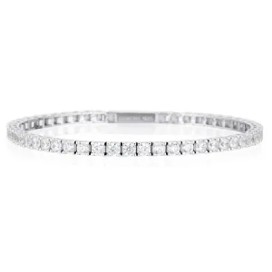 Georgini Sterling Silver 3mm Selena Tennis Bracelet