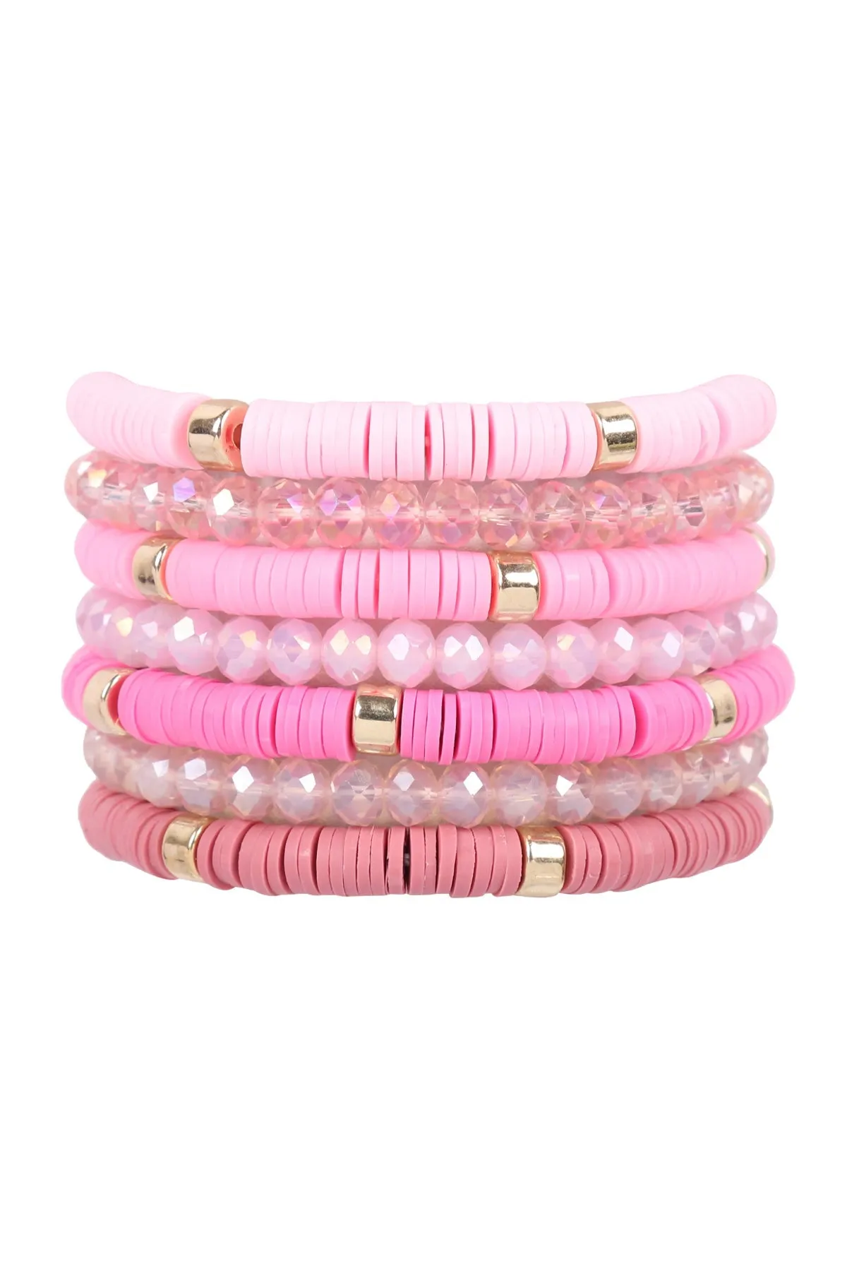 Hdb3128 - Multi Line Ring Beaded Bracelet