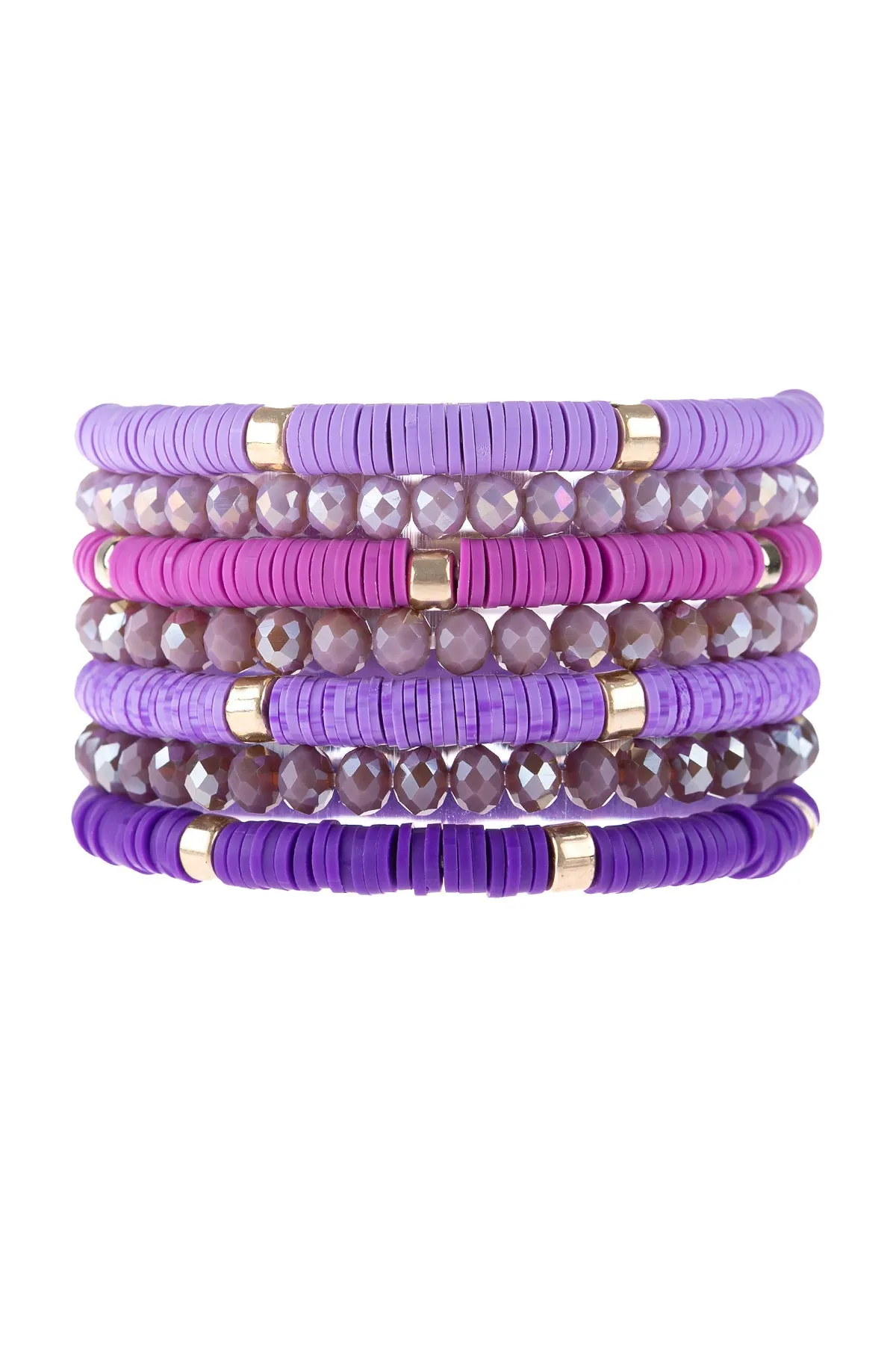 Hdb3128 - Multi Line Ring Beaded Bracelet