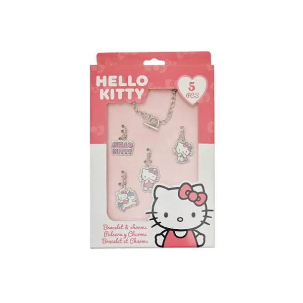 Hello Kitty Metal Bracelet Set