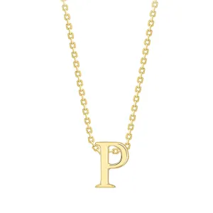 Initial 'P' Pendant