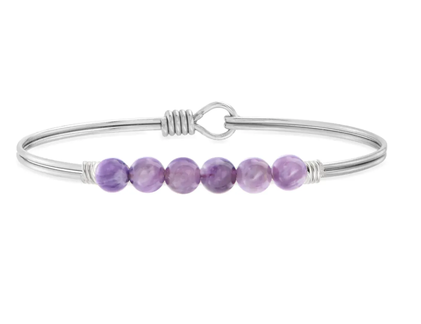 Luca and Danni Amethyst Energy Stone (Purification) Bracelet