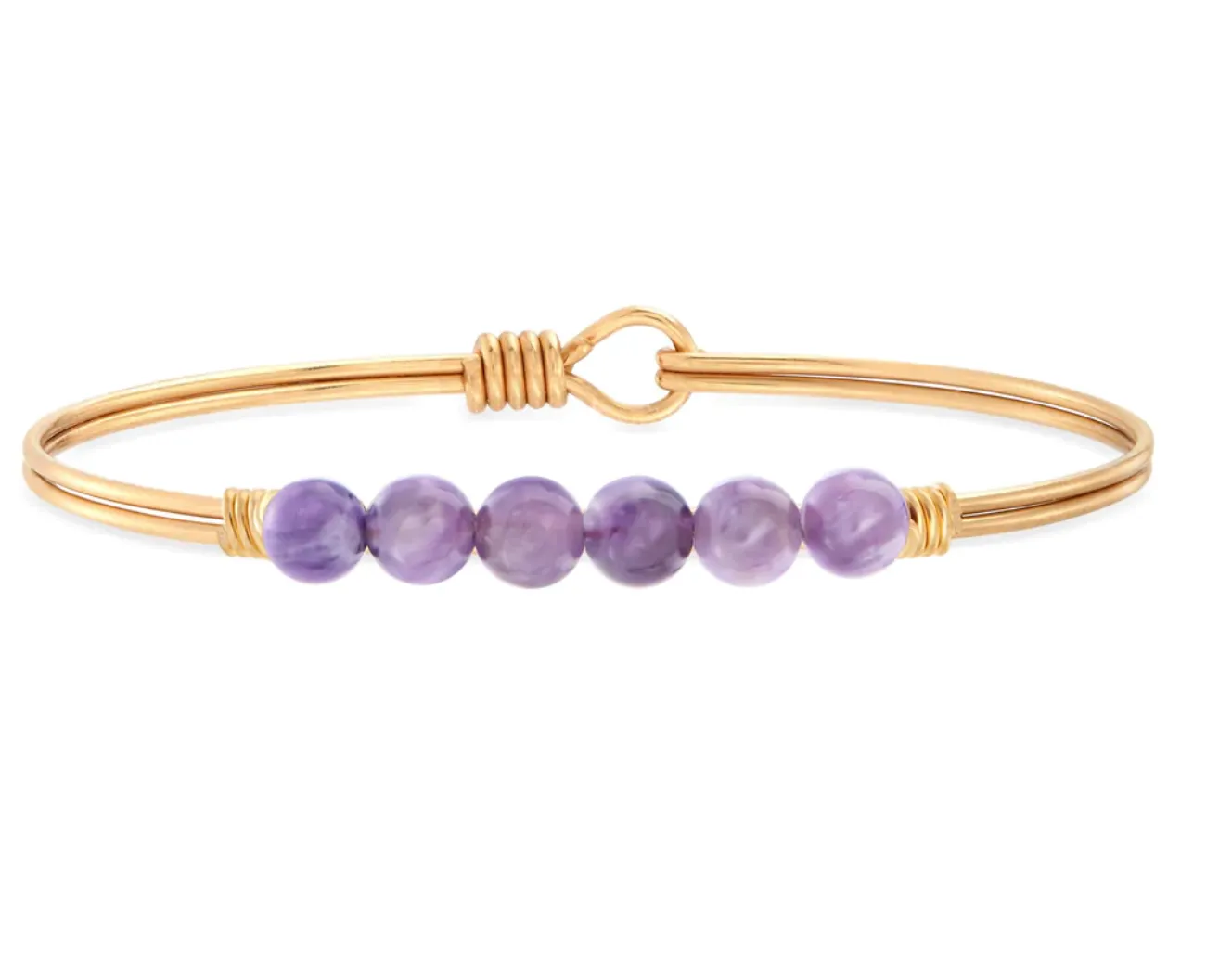 Luca and Danni Amethyst Energy Stone (Purification) Bracelet