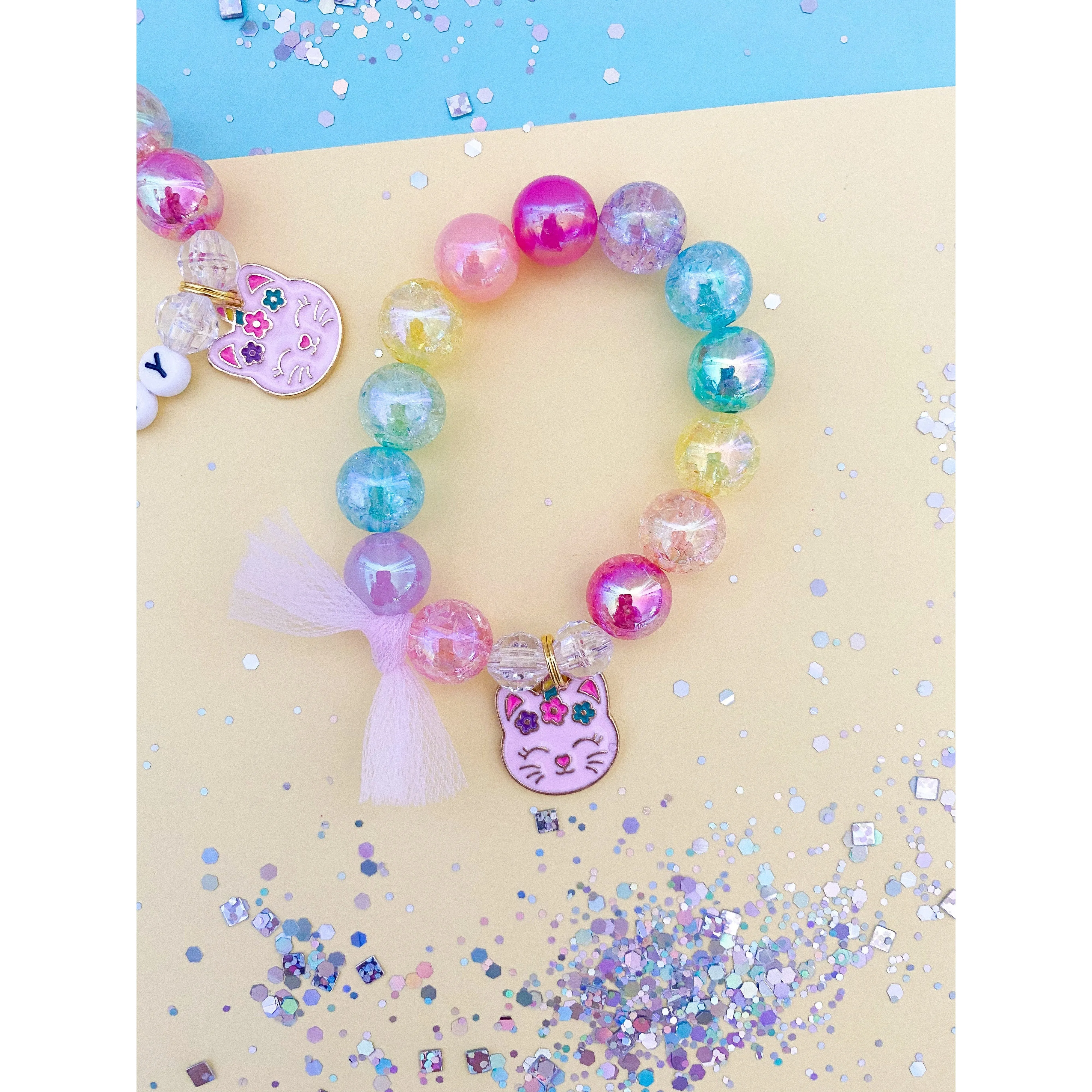 Magical Uni-Kitty Charm Bracelet