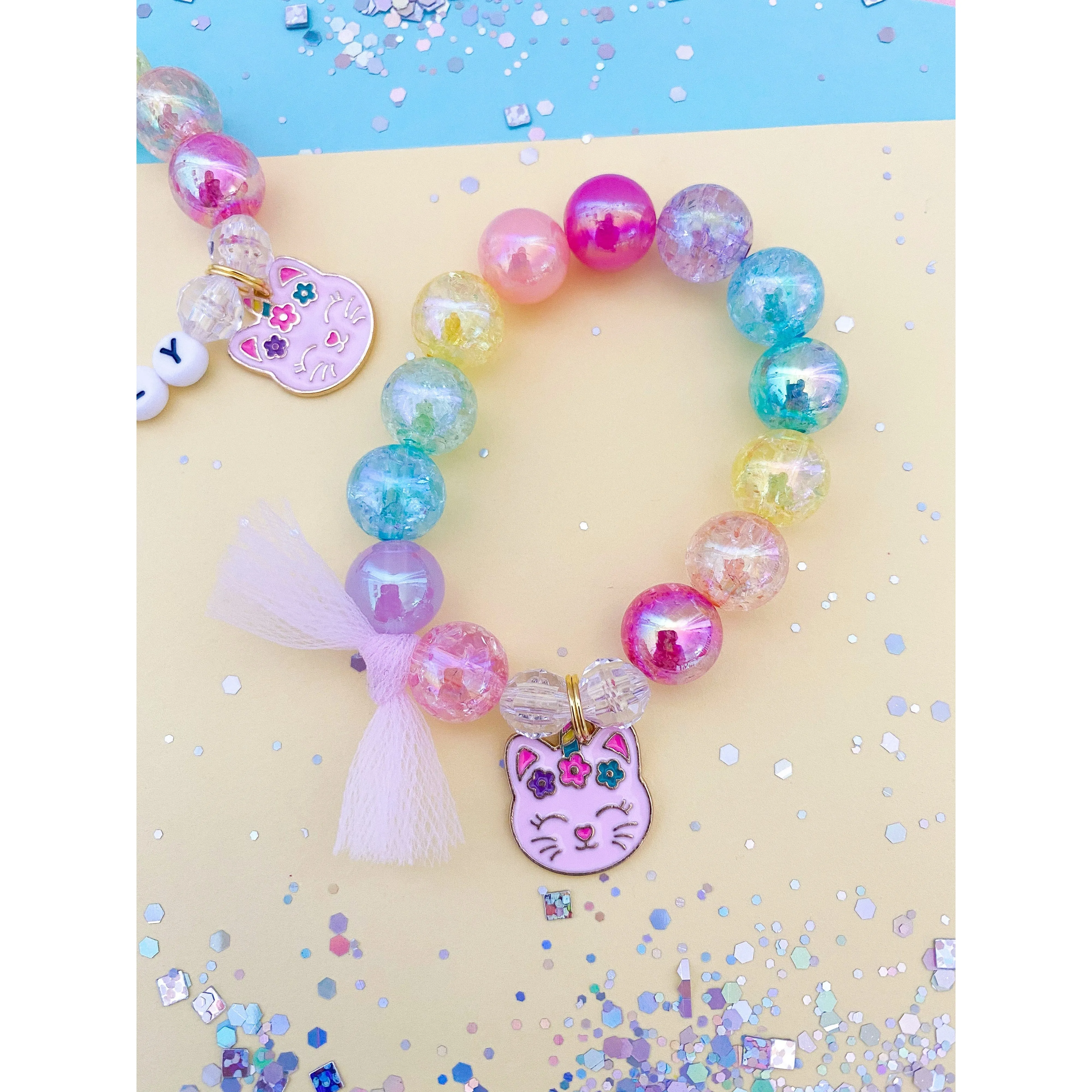 Magical Uni-Kitty Charm Bracelet