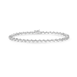 Multi Round Diamond Tennis Bracelet (2.65 ct.) in 14K Gold