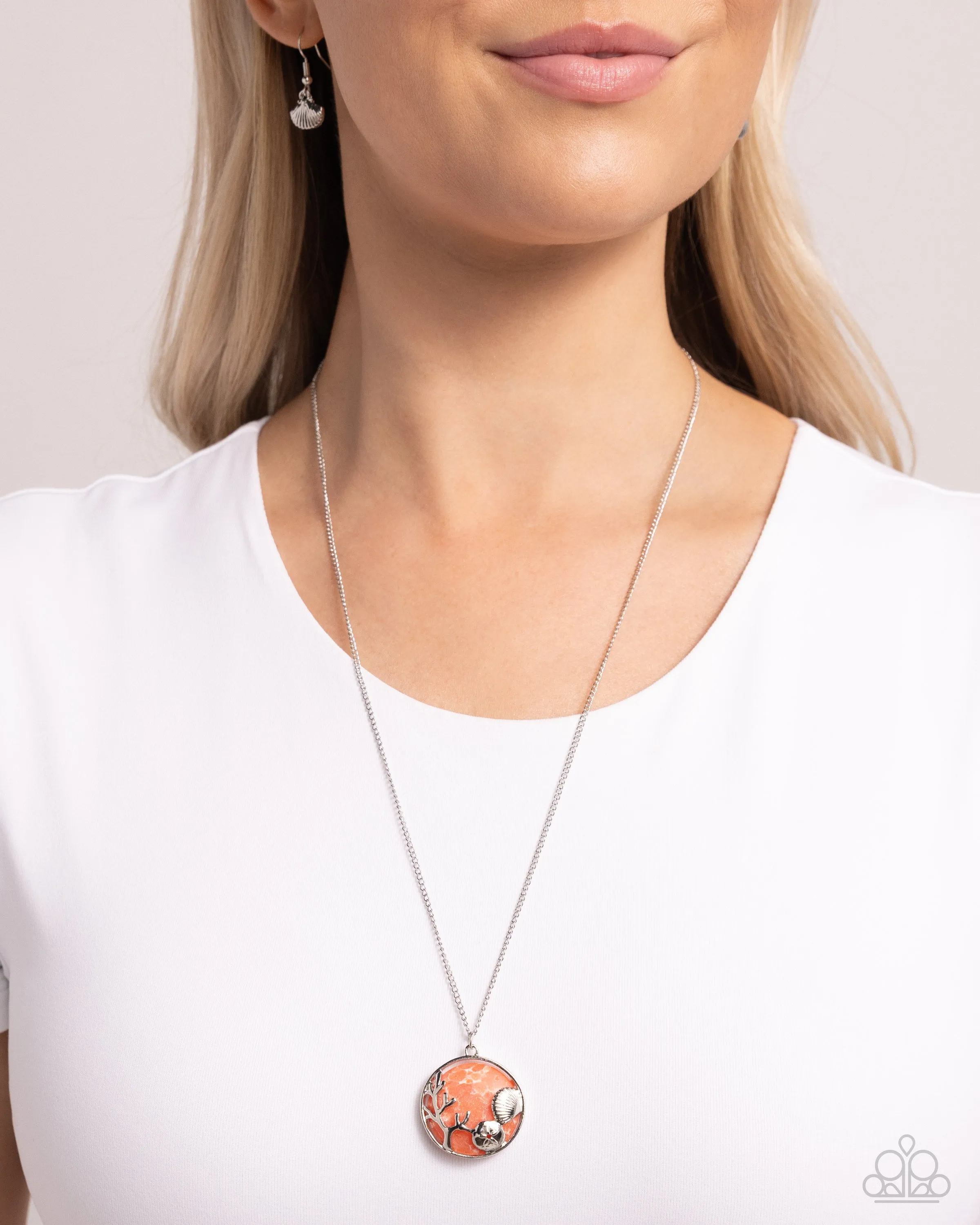 Necklaces Opulent Ostentation - Orange