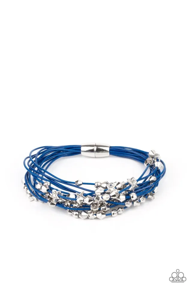 Paparazzi Bracelet ~ Star-Studded Affair - Blue