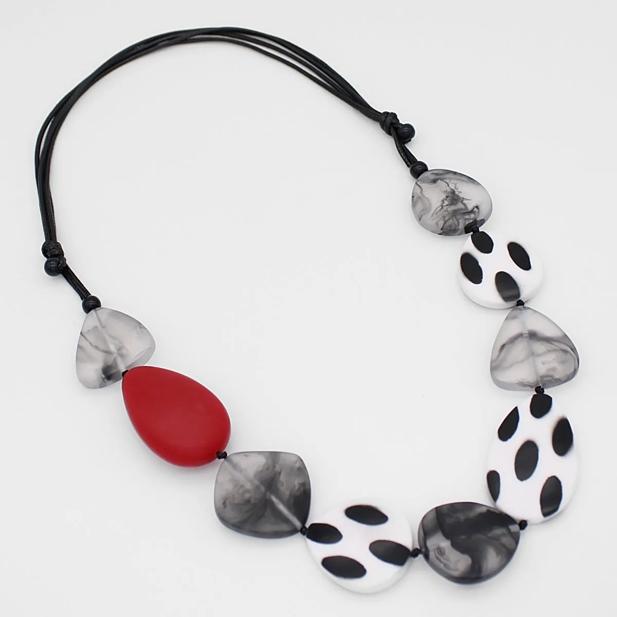 Red Statement Kelsey Necklace