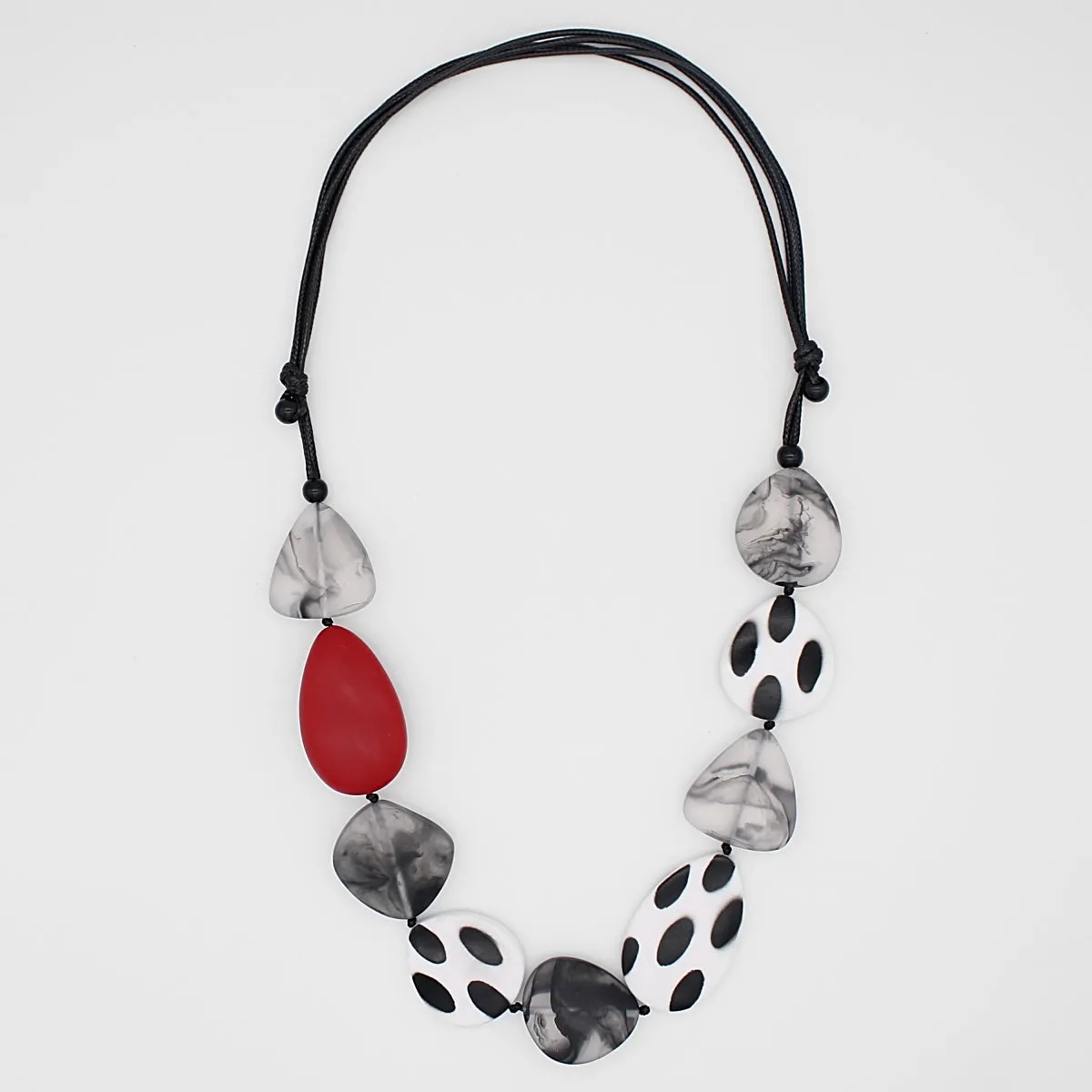 Red Statement Kelsey Necklace