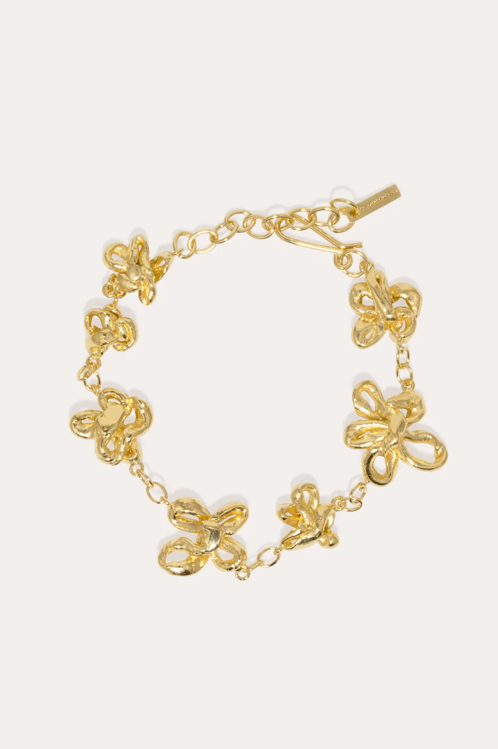 The Past Within The Present - Gold Plated Bracelet