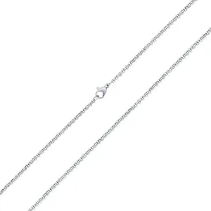 Unisex Thin 2.5MM Silver Gold Black Stainless Steel Rolo Chain Necklace 16-24 Inch